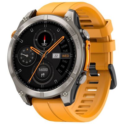 Montre connectée Zeblaze Stratos 4 Ultra HD-GPS 6 systèmes satellites Étanche 5ATM-170 modes sportifs Santé 24h/24-Jaune Jaune - Publicité Montre connectée Zeblaze Stratos 4 Ultra HD-GPS 6 systèmes satellites Étanche 5ATM-170 modes sportifs Santé 24h/24-Jaune Jaune - Publicité