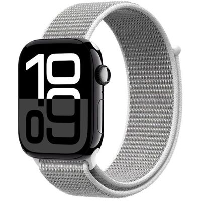 Bracelet Sport pour Apple Watch 44/45/46/49 mm (Gris Argent) Crong Nylon Gris - Publicité Bracelet Sport pour Apple Watch 44/45/46/49 mm (Gris Argent) Crong Nylon Gris - Publicité