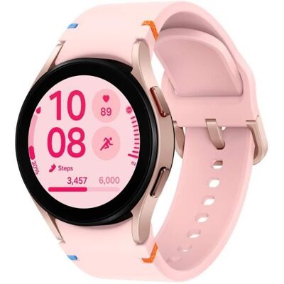 Montre connectée Samsung Galaxy Watch FE Rose 40mm Jaune - Publicité Montre connectée Samsung Galaxy Watch FE Rose 40mm Jaune - Publicité