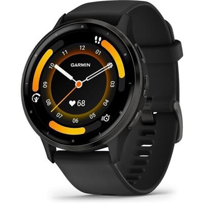 Montre connectée - Garmin Venu 3 - GPS - 45 mm - Noir - Écran tactile AMOLED jusquà 14 jours dautonomie Noir - Publicité Montre connectée - Garmin Venu 3 - GPS - 45 mm - Noir - Écran tactile AMOLED jusquà 14 jours dautonomie Noir - Publicité