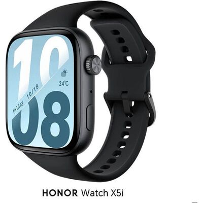 Montre Connectée HONOR Watch X5i Noir 1.97 AMOLED Bluetooth 5.4 109 modes sportifs pris en charge Noir - Publicité Montre Connectée HONOR Watch X5i Noir 1.97 AMOLED Bluetooth 5.4 109 modes sportifs pris en charge Noir - Publicité