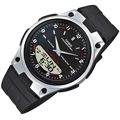 CASIO Montre AW-80-1AVES Homme Noir - Publicité CASIO Montre AW-80-1AVES Homme Noir - Publicité