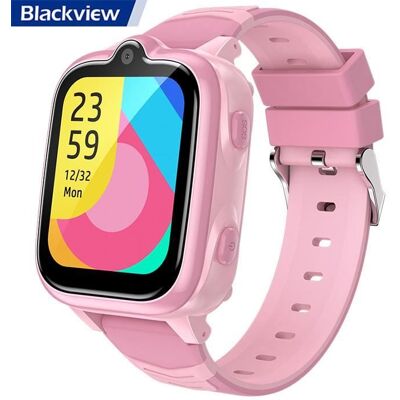 Blackview Z10 - Montre Connectée pour Enfants - Rose - 4G - IP67 - Publicité Blackview Z10 - Montre Connectée pour Enfants - Rose - 4G - IP67 - Publicité
