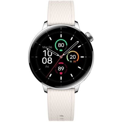 Montre intelligente - ONEPLUS - OnePlus Watch 3 - 43mm - Acier inoxydable - Argent Blanc - Publicité Montre intelligente - ONEPLUS - OnePlus Watch 3 - 43mm - Acier inoxydable - Argent Blanc - Publicité