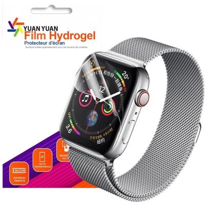 123 Film ecran avant de protection en hydrogel souple pour Apple Watch Series 6 40mm - Yuan Yuan - Publicité 123 Film ecran avant de protection en hydrogel souple pour Apple Watch Series 6 40mm - Yuan Yuan - Publicité