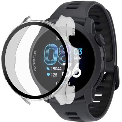 Coque compatible Coros Pace 4 - Protection rigide montre connectée étui transparent écran verre trempé Phonillico® Noir - Publicité Coque compatible Coros Pace 4 - Protection rigide montre connectée étui transparent écran verre trempé Phonillico® Noir - Publicité