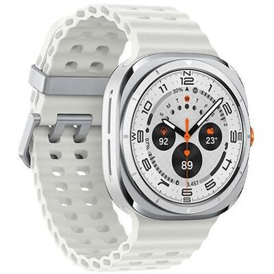 Montre connectée - SAMSUNG - Galaxy Watch Ultra L705 - 47mm - LTE - Titane Blanc Blanc - Publicité Montre connectée - SAMSUNG - Galaxy Watch Ultra L705 - 47mm - LTE - Titane Blanc Blanc - Publicité