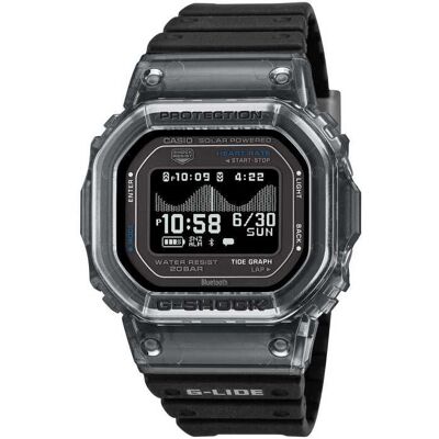 Montre - CASIO - GBX-H5600-1ER - Résine noire 44 5 mm - Solaire - Bluetooth Smart Noir - Publicité Montre - CASIO - GBX-H5600-1ER - Résine noire 44 5 mm - Solaire - Bluetooth Smart Noir - Publicité