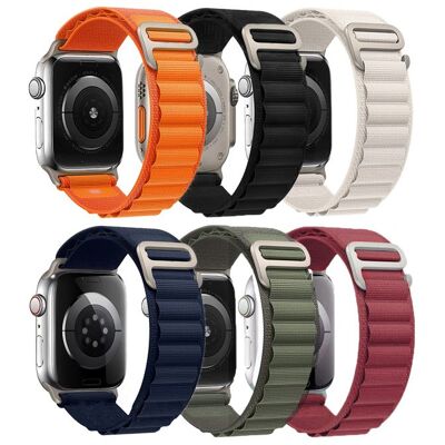 123 Pack 6 Bracelet Boucle Alpine compatible avec Apple Watch 42mm 44mm 45mm 49mm Serie 9 8 7 6 5 4 3 2 1 SE - Yuan Yuan - - Publicité 123 Pack 6 Bracelet Boucle Alpine compatible avec Apple Watch 42mm 44mm 45mm 49mm Serie 9 8 7 6 5 4 3 2 1 SE - Yuan Yuan - - Publicité