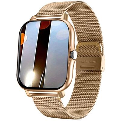 WEISS CANNON Nouvelle smartwatch 1.83 écran HD avec monitoring oxygène/pression sanguine et appels Bluetooth un xe Jaune - Publicité WEISS CANNON Nouvelle smartwatch 1.83 écran HD avec monitoring oxygène/pression sanguine et appels Bluetooth un xe Jaune - Publicité