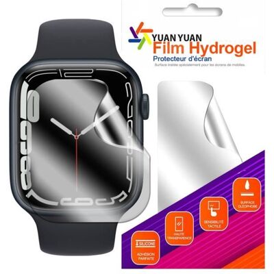 123 Lot 2 Films de Protection Souples pour Apple Watch Series 7 45mm - Haute Résistance Yuan Yuan - Publicité 123 Lot 2 Films de Protection Souples pour Apple Watch Series 7 45mm - Haute Résistance Yuan Yuan - Publicité