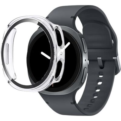 Coque compatible Samsung Galaxy Watch 8 44mm - Protection rigide étui transparent écran verre trempé Phonillico® - Publicité Coque compatible Samsung Galaxy Watch 8 44mm - Protection rigide étui transparent écran verre trempé Phonillico® - Publicité