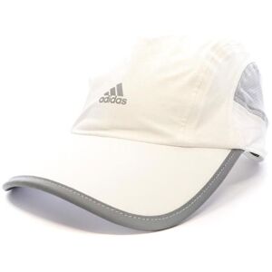 Casquette Blanc/Gris Homme Adidas Run 4p Blanc - Publicité Casquette Blanc/Gris Homme Adidas Run 4p Blanc - Publicité