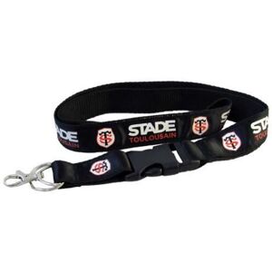 Tour de cou - Stade Toulousain - Noir - Mixte - Modèle Stade Toulousain - Cordon Noir Noir - Publicité Tour de cou - Stade Toulousain - Noir - Mixte - Modèle Stade Toulousain - Cordon Noir Noir - Publicité