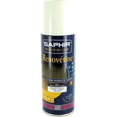SAPHIR Rénovétine nubuck daim - incolore - 200 mL - Publicité SAPHIR Rénovétine nubuck daim - incolore - 200 mL - Publicité
