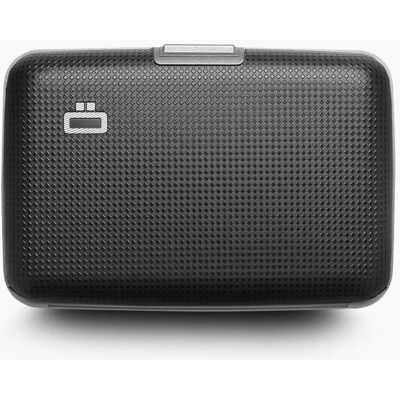 OGON DESIGNS ÖGON DESIGN - SMART CASE Lozenge Black - Portefeuille Losange Noir en Aluminium et Similicuir Noir - Publicité OGON DESIGNS ÖGON DESIGN - SMART CASE Lozenge Black - Portefeuille Losange Noir en Aluminium et Similicuir Noir - Publicité