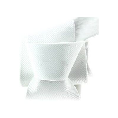 CLJ CHARLES LE JEUNE Cravate homme CLJ Montelimar Blanc pur en microfibre Blanc - Publicité CLJ CHARLES LE JEUNE Cravate homme CLJ Montelimar Blanc pur en microfibre Blanc - Publicité