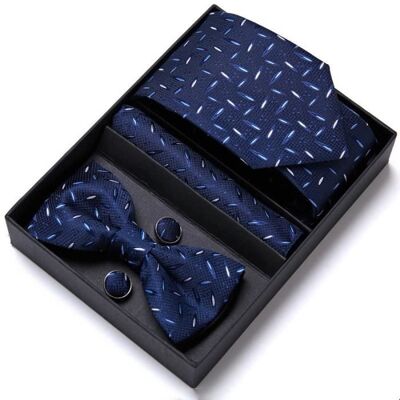 DYGSWIN Cravate homme - Luxe - W66 - Bleu - Soie - Adulte - Homme - Vintage Bleu - Publicité DYGSWIN Cravate homme - Luxe - W66 - Bleu - Soie - Adulte - Homme - Vintage Bleu - Publicité