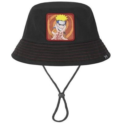 Chapeau - Bob Capslab - Coton - Uni - NARUTO CLASSIC - Noir Orange Rouge Noir - Publicité Chapeau - Bob Capslab - Coton - Uni - NARUTO CLASSIC - Noir Orange Rouge Noir - Publicité