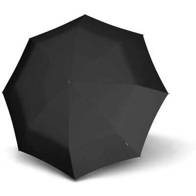 Knirps Parapluie de poche noir pour femme et homme - Business Line Fiber T2 Duomatic Solid Black 1985 Noir - Publicité Knirps Parapluie de poche noir pour femme et homme - Business Line Fiber T2 Duomatic Solid Black 1985 Noir - Publicité