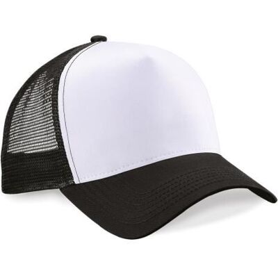 Casquette américaine Beechfield - black/white - TU Noir - Publicité Casquette américaine Beechfield - black/white - TU Noir - Publicité
