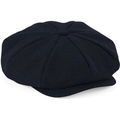Casquette gavroche - B628 - bleu marine - BEECHFIELD - Automne / Hiver - Casual Bleu - Publicité Casquette gavroche - B628 - bleu marine - BEECHFIELD - Automne / Hiver - Casual Bleu - Publicité