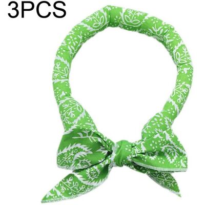 3pcs écharpe rafraîchissante – Nosheir – Bandana avec perles de glace – Pour l’été sport et randonnée – 5 x 100 cm vert feuilles - Publicité 3pcs écharpe rafraîchissante – Nosheir – Bandana avec perles de glace – Pour l’été sport et randonnée – 5 x 100 cm vert feuilles - Publicité