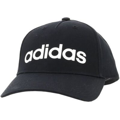Casquette - Adidas - Daily cap - 100% Coton - Ajustable - Mixte Blanc - Publicité Casquette - Adidas - Daily cap - 100% Coton - Ajustable - Mixte Blanc - Publicité
