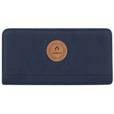 Portefeuille - CABAIA - Nara - Bleu - 21x13x3 cm - Garanti à vie - Protection RFID Bleu - Publicité Portefeuille - CABAIA - Nara - Bleu - 21x13x3 cm - Garanti à vie - Protection RFID Bleu - Publicité
