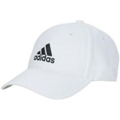 Casquette ADIDAS BBALL Cap Cot - Adulte - Blanc Blanc - Publicité Casquette ADIDAS BBALL Cap Cot - Adulte - Blanc Blanc - Publicité