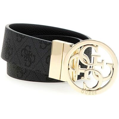 GUESS Ceinture gris foncé noir pour femme - Noelle Nolana Belt Coal Logo 269003 Gris - Publicité GUESS Ceinture gris foncé noir pour femme - Noelle Nolana Belt Coal Logo 269003 Gris - Publicité