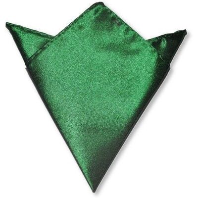 LABEL-CRAVATE Pochette de costume mouchoir de poche vert-foncé finitions main Vert - Publicité LABEL-CRAVATE Pochette de costume mouchoir de poche vert-foncé finitions main Vert - Publicité