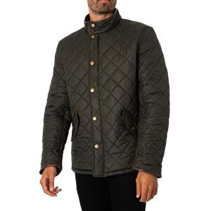 Blouson Barbour Powell Quilt Vert - Publicité Blouson Barbour Powell Quilt Vert - Publicité