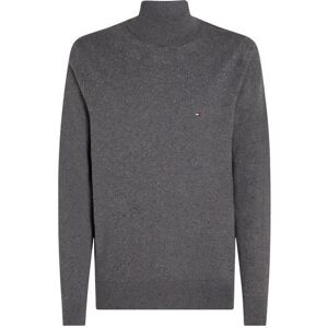 Pull col roulé Tommy Hilfiger Pima Coton Cachemire Hommes Gris - Publicité Pull col roulé Tommy Hilfiger Pima Coton Cachemire Hommes Gris - Publicité