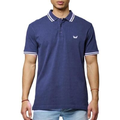 Polo Bleu foncé Homme Kaporal Marod Bleu - Publicité Polo Bleu foncé Homme Kaporal Marod Bleu - Publicité