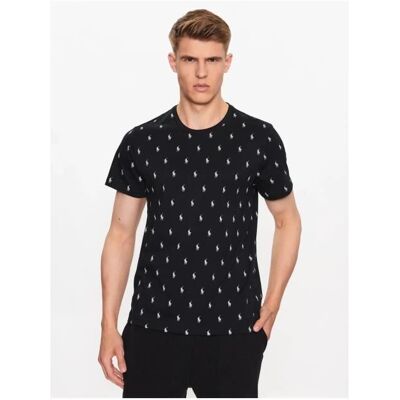 TShirt logo all over - Ralph lauren - Homme Noir - Publicité TShirt logo all over - Ralph lauren - Homme Noir - Publicité