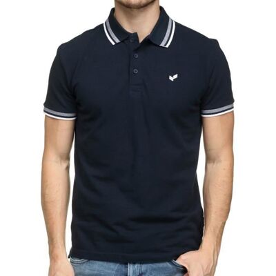 Polo Marine Homme Kaporal Rayo Bleu - Publicité Polo Marine Homme Kaporal Rayo Bleu - Publicité