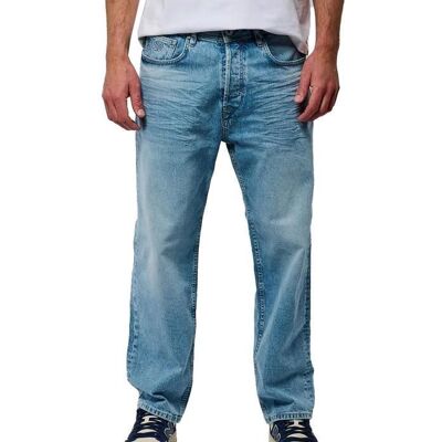 Jean Loose Bleu Homme Kaporal Arty Bleu - Publicité Jean Loose Bleu Homme Kaporal Arty Bleu - Publicité