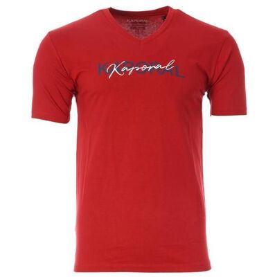 T-shirt Rouge Homme Kaporal RALY Rouge - Publicité T-shirt Rouge Homme Kaporal RALY Rouge - Publicité