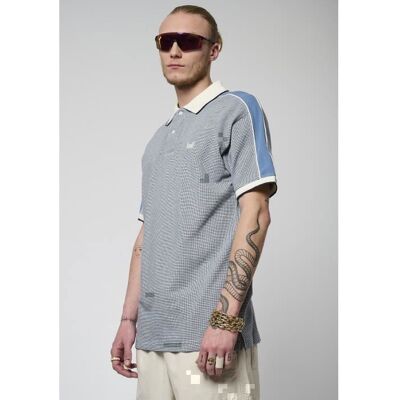 KAPORAL - Polo bleu Homme 100% coton BRITS Bleu - Publicité KAPORAL - Polo bleu Homme 100% coton BRITS Bleu - Publicité
