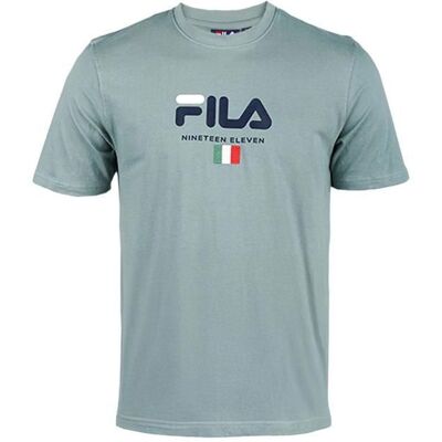 T-shirt Bleu Homme Fila Trellis Bleu - Publicité T-shirt Bleu Homme Fila Trellis Bleu - Publicité