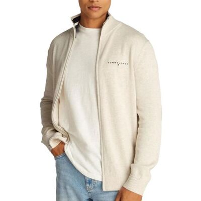 Gilet Beige Homme Tommy Hilfiger Slim Linear Beige - Publicité Gilet Beige Homme Tommy Hilfiger Slim Linear Beige - Publicité