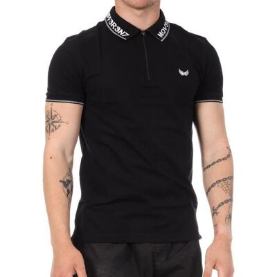 Polo Noir Homme Kaporal RUFO Noir - Publicité Polo Noir Homme Kaporal RUFO Noir - Publicité