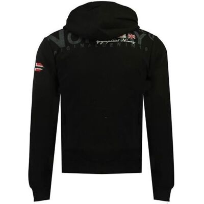 Sweat Homme - GEOGRAPHICAL NORWAY - Fespote New - Noir - Capuche - Fermeture zippée Noir - Publicité Sweat Homme - GEOGRAPHICAL NORWAY - Fespote New - Noir - Capuche - Fermeture zippée Noir - Publicité