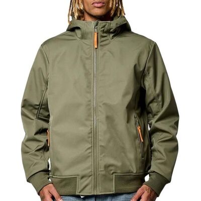 Blouson Kaki Homme Kaporal LEONE Vert - Publicité Blouson Kaki Homme Kaporal LEONE Vert - Publicité