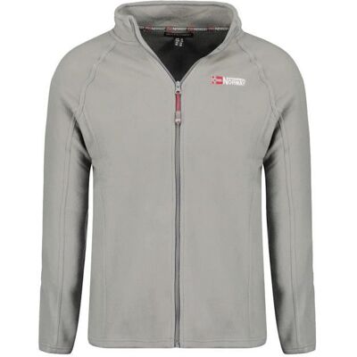 Veste Polaire Homme Geographical Norway Tug - Gris - Manches longues - Col montant Gris - Publicité Veste Polaire Homme Geographical Norway Tug - Gris - Manches longues - Col montant Gris - Publicité