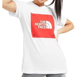 T-shirt Femme Blanc The North Face TNF White - Manches Courtes - Col Rond Blanc - Publicité T-shirt Femme Blanc The North Face TNF White - Manches Courtes - Col Rond Blanc - Publicité