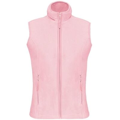 KARIBAN Gilet sans manches en micropolaire pour femme - K906 - rose clair Rose - Publicité KARIBAN Gilet sans manches en micropolaire pour femme - K906 - rose clair Rose - Publicité