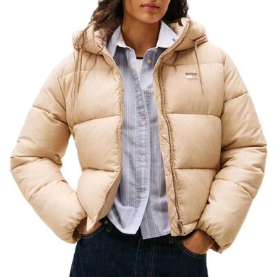 Doudoune Beige Femme Tommy Hilfiger DW0DW21625 Beige - Publicité Doudoune Beige Femme Tommy Hilfiger DW0DW21625 Beige - Publicité