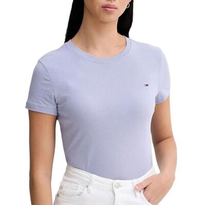 T-shirt Mauve Femme Tommy Hilfiger Tjw Violet - Publicité T-shirt Mauve Femme Tommy Hilfiger Tjw Violet - Publicité